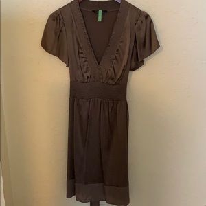 Bronze BCBG dress